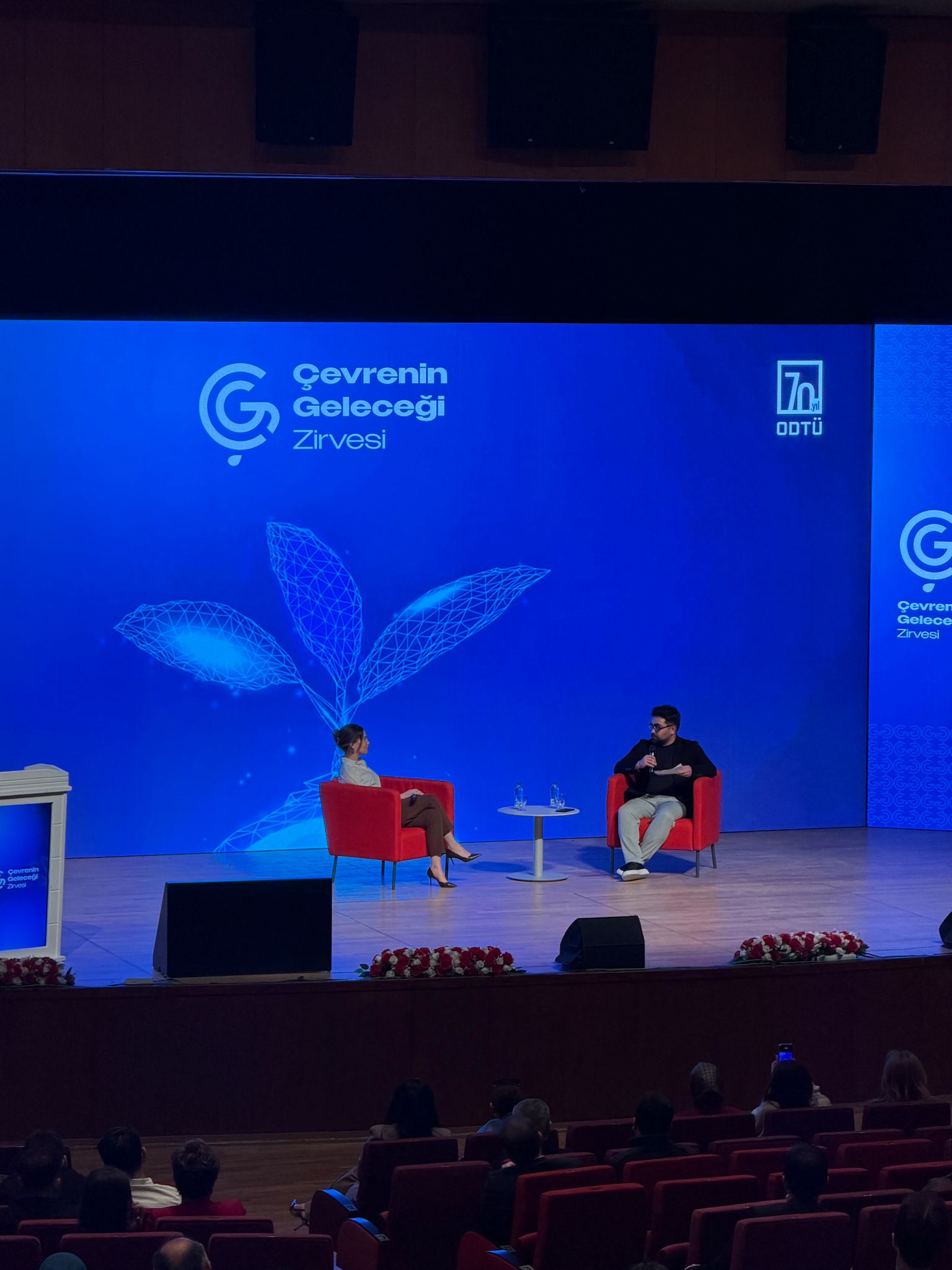 ODTÜ'DE GERÇEKLEŞTİRİLEN "ÇEVRENİN GELECEĞİ ZİRVESİ"NE KATILDIK
