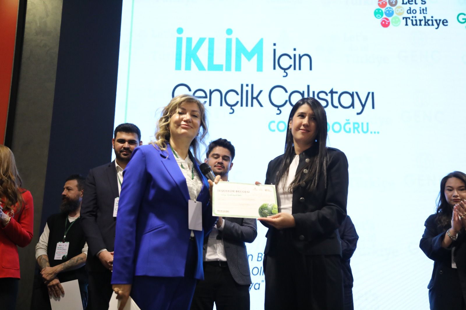 "İKLİM İÇİN GENÇLİK ÇALIŞTAYI"NA KATILDIK