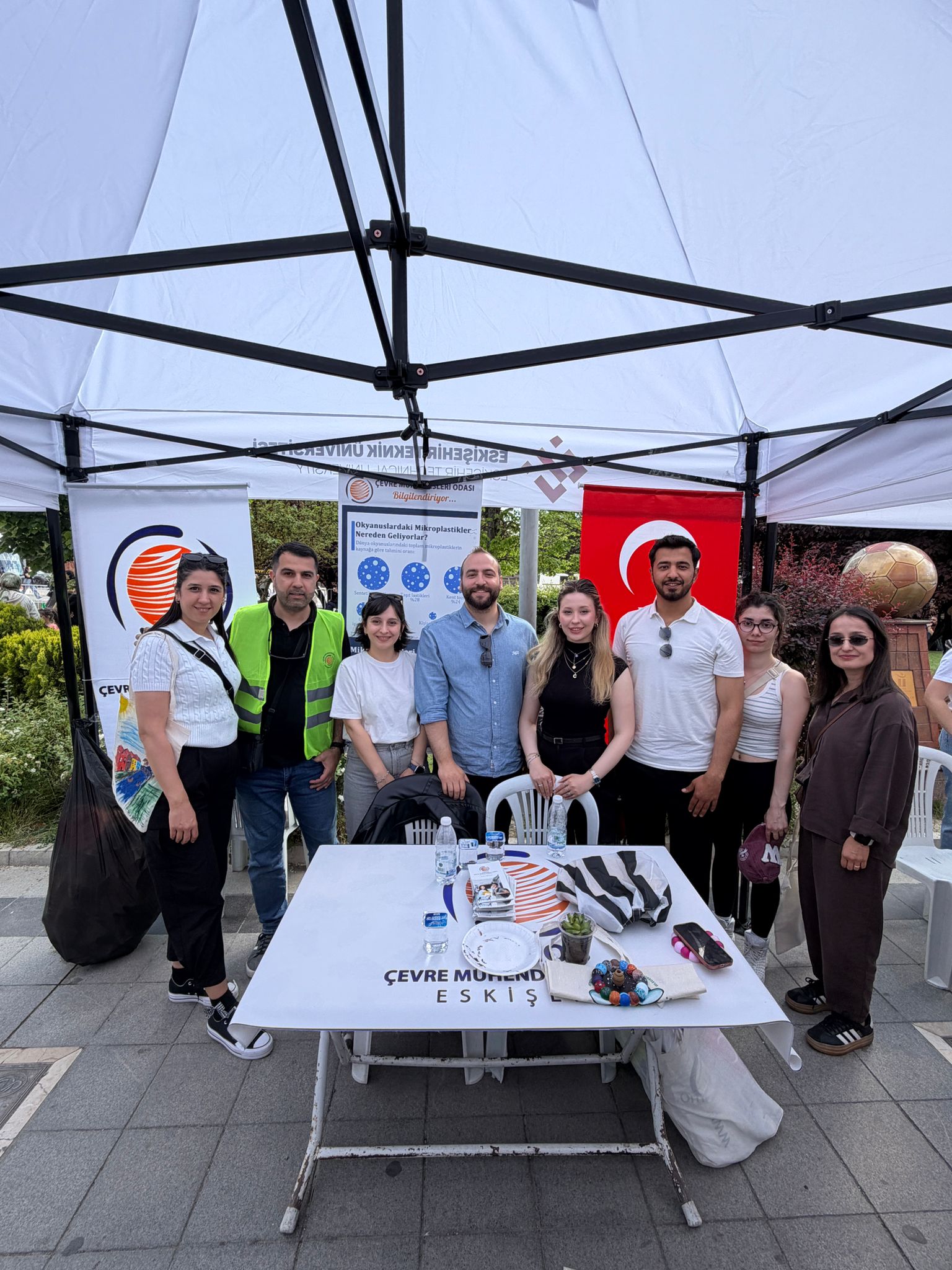 ESKİŞEHİR TEKNİK ÜNİVERSİTESİ ÇEVRE VE SÜRDÜRÜLEBİLİRLİK KULÜBÜ'NÜN DÜZENLEDİĞİ ÇEVŞEN'26 ETKİNLİĞİNE KATILDIK