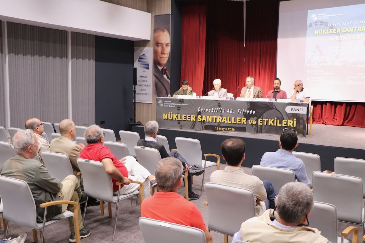 "ÇERNOBİL`İN 40. YILINDA NÜKLEER SANTRALLER VE ETKİLERİ" KONULU PANELDE KONUŞMACI OLARAK YER ALDIK