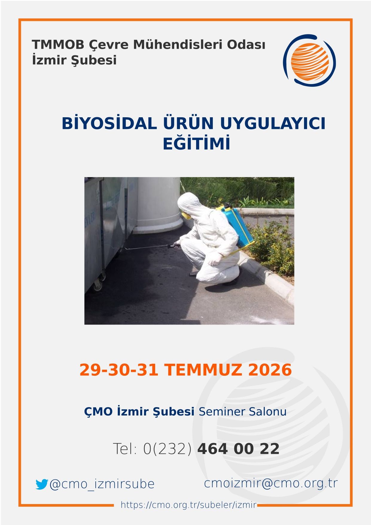 BİYOSİDAL ÜRÜN UYGULAYICI EĞİTİMİ 