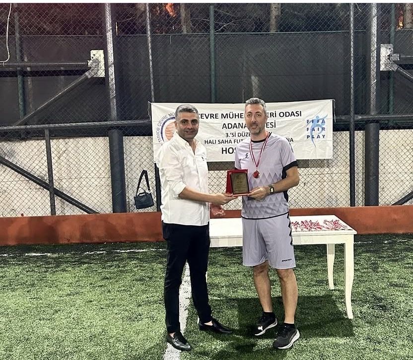 3. Geleneksel Halı Saha Futbol Turnuvası Kupa Töreni.