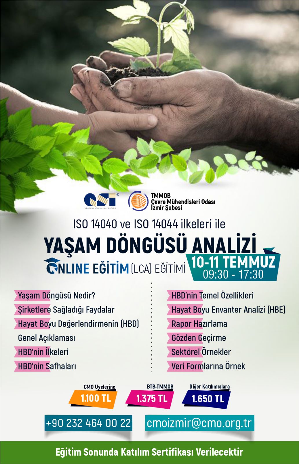 YAŞAM DÖNGÜSÜ ANALİZİ EĞİTİMİ