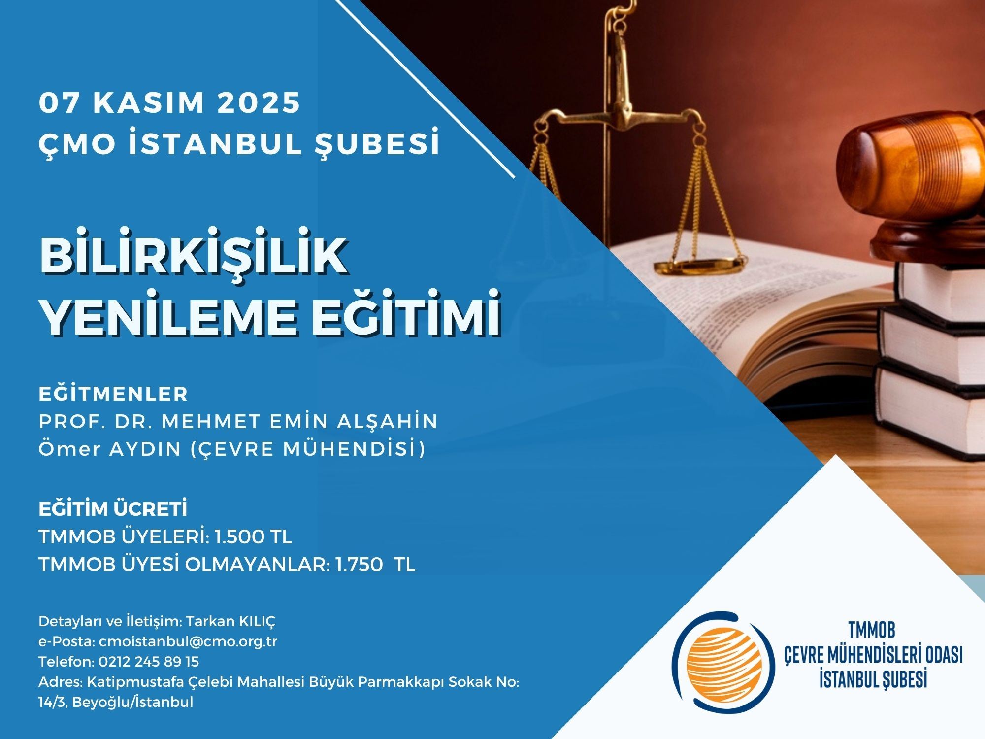BİLİRKİŞİLİK YENİLEME EĞİTİMİ (YÜZ YÜZE)