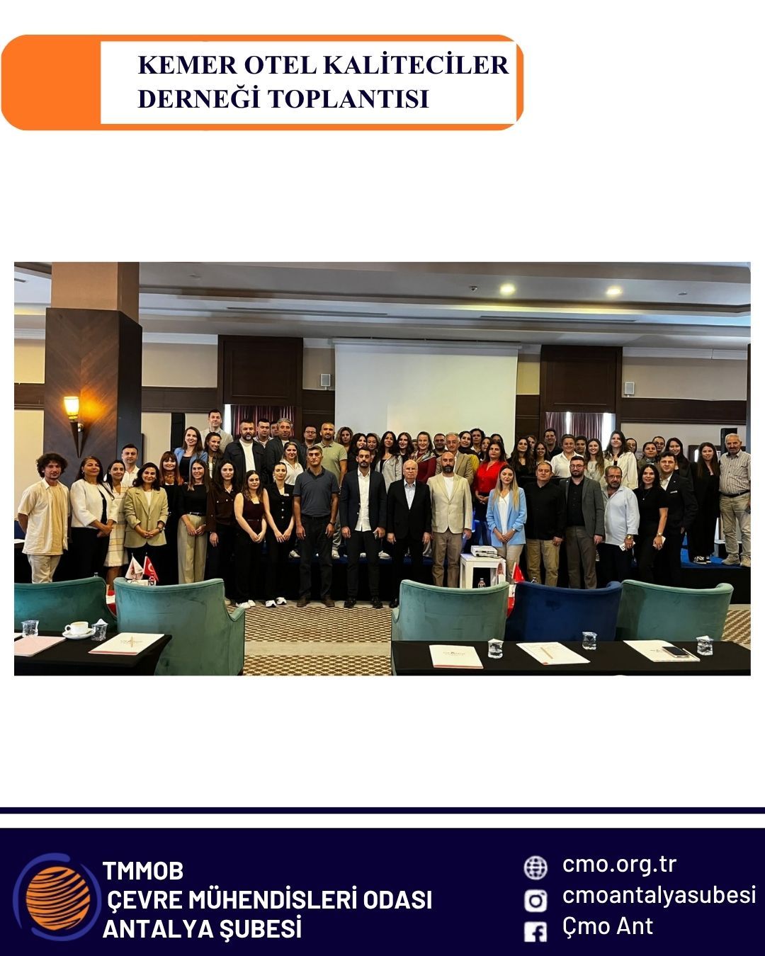 KEMER OTEL KALİTECİLER DERNEĞİ TOPLANTISI KATILIMI 