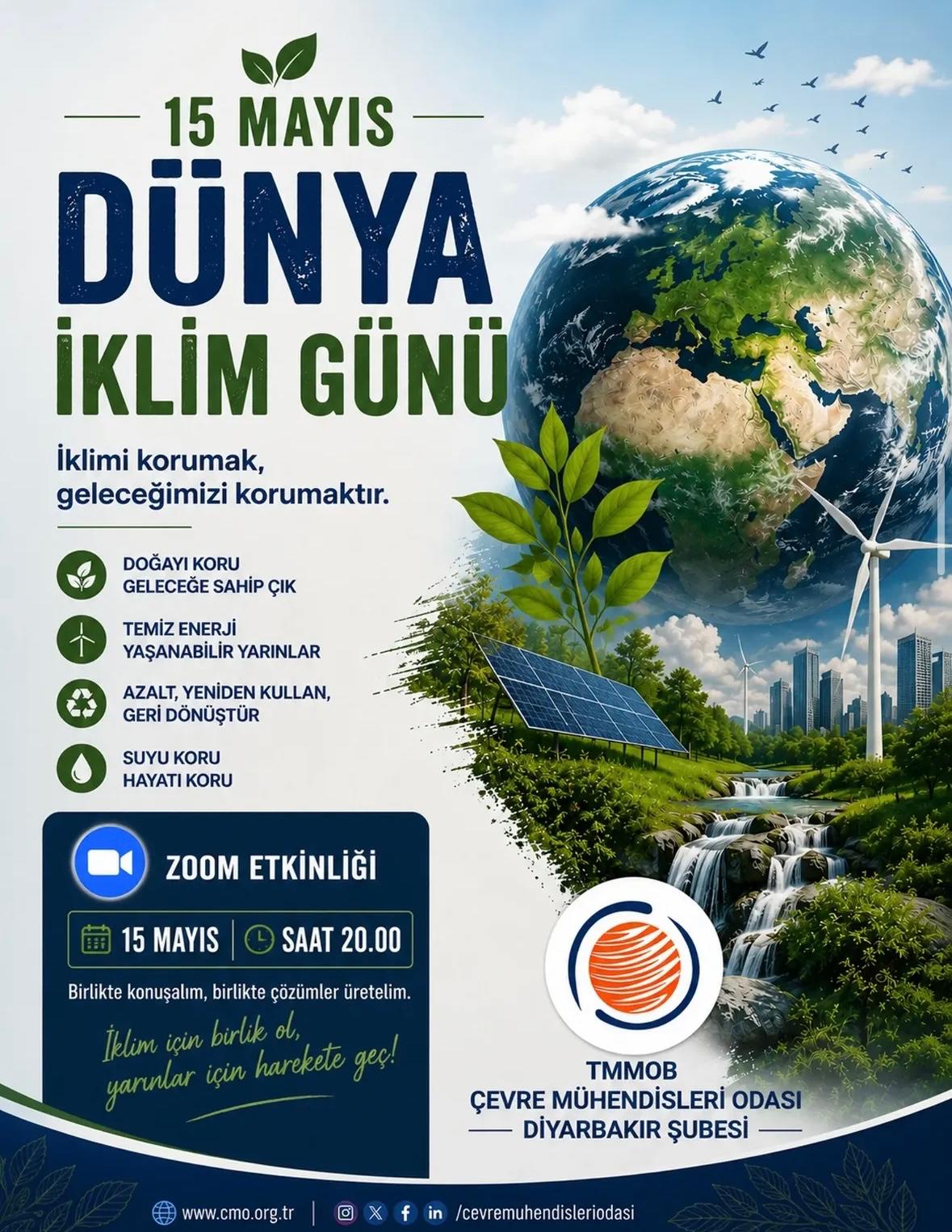 15 MAYIS DÜNYA İKLİM GÜNÜ