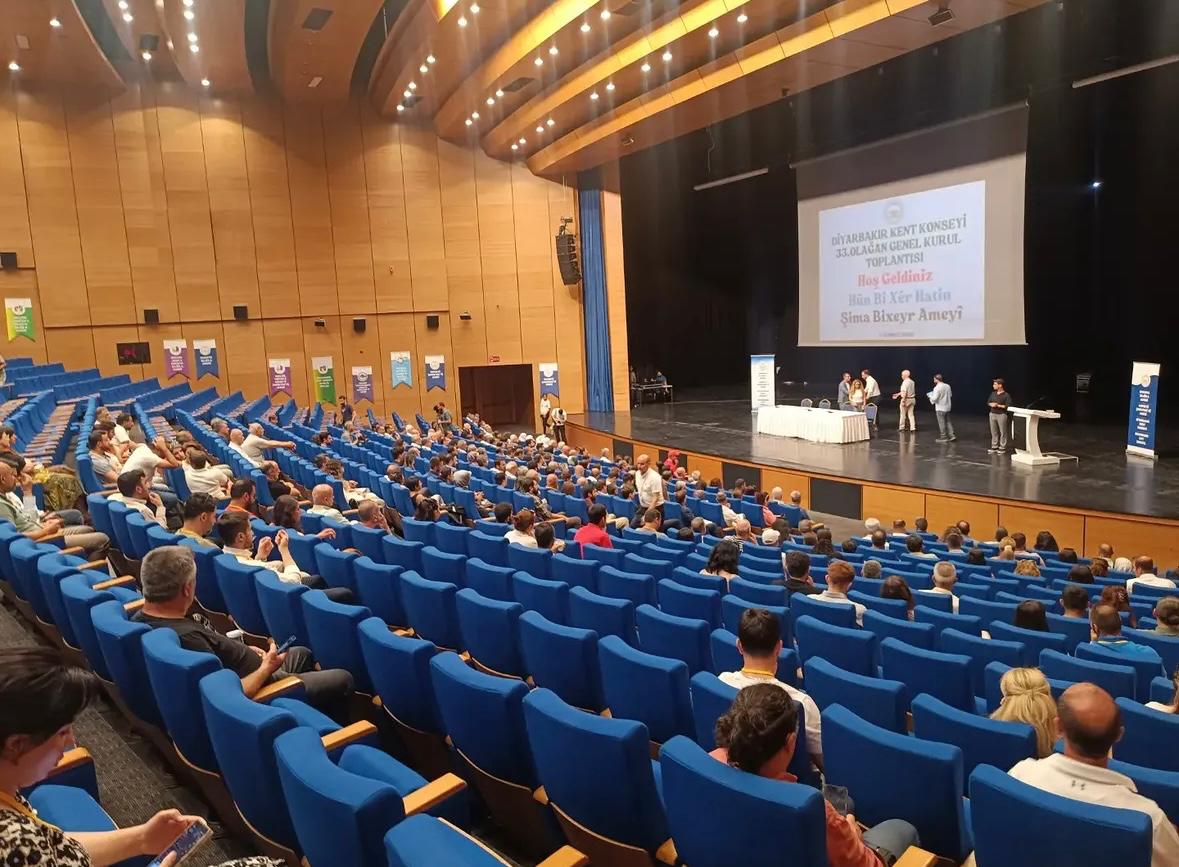 Diyarbakır Kent Konseyi 33. Olağan Genel Kurulu'na Katılım Sağladık