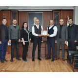 DEVLET SU İŞLERİ 4. BÖLGE MÜDÜRÜ SN. BİROL ÇINAR BEYE ŞUBE YÖNETİM KURULUMUZDAN ZİYARET.