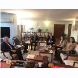 ÇMODAN SAADET PARTİSİ GENEL BAŞKANI TEMEL KARAMOLLAOĞLUNA ZİYARET