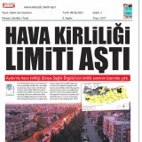 HAVA KİRLİLİĞİ LİMİTİ AŞTIAYDIN SES GAZETESİ)