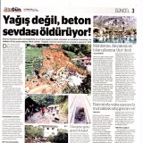 Yağış değil, beton sevdası öldürüyor!BirGün)