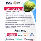 Iso 14046 Su ayak İzi Eğitimimizi gerçekleştirdik.