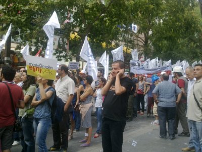 `TMMOB TORBAYA SIĞMAZ` ETKİNLİĞİNDEYDİK