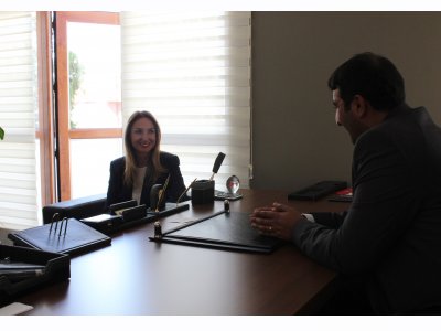 AYLİN NAZLIAKA`DAN ODAMIZA ZİYARET