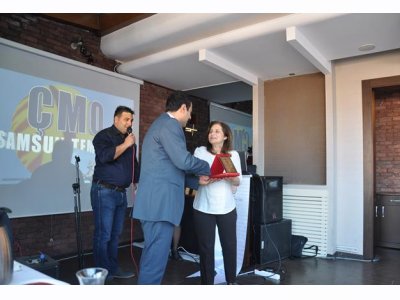 SAMSUN BÖLGE TEMSİLCİLİĞİMİZİN PLAKET TÖRENİNE KATILDIK