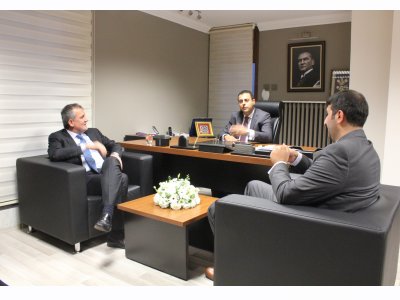 ÇEVRE VE ŞEHİRCİLİK BAKANLIĞI MÜSTEŞAR YARDIMCISI BİRPINARDAN ODAMIZA ZİYARET