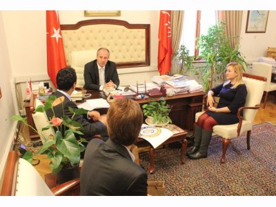 MUHARREM İNCEYİ ZİYARET ETTİK