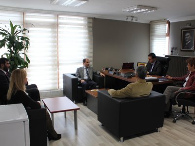 ÇEVRE VE ŞEHİRCİLİK BAKANLIĞI ÇEVRESEL ETKİ DEĞERLENDİRMESİ, İZİN VE DENETİM GENEL MÜDÜRÜ MUSTAFA SATILMIŞTAN ODAMIZA ZİYARET