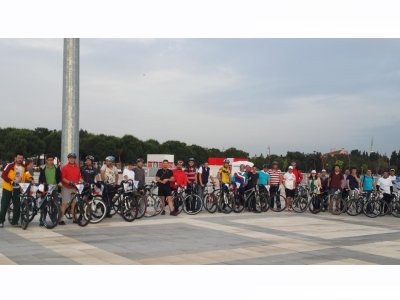 DÜNYA ÇEVRE GÜNÜ ETKİNLİKLERİ-` ÇORLU BİSİKLET TURU`-