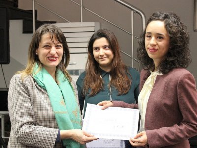 YARIŞMACILAR ÖDÜLLERİNİ ALDI