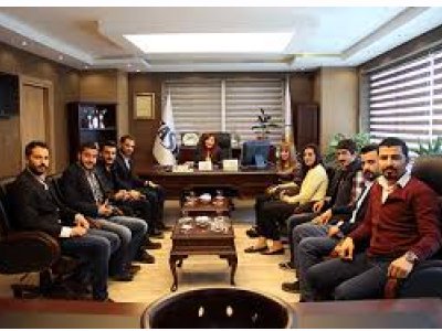 ÇEVRE MÜHENDİSLERİ ODASI VAN BÖLGE TEMSİLCİLİĞİ, VAN BÜYÜKŞEHİR BELEDİYESİ EŞ BAŞKANI HATİCE ÇOBAN`I ZİYARET ETTİ.