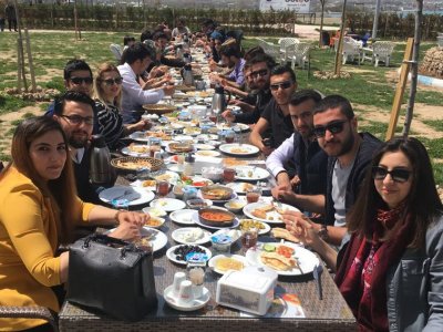 BÖLGE ÇEVRE MÜHENDİSLERİ İLE KAHVALTI PROGRAMINDA BULUŞTUK.