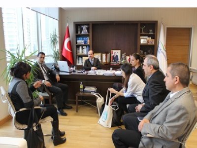 ÇMODAN MÜSTEŞAR ÖZTÜRKE ZİYARET