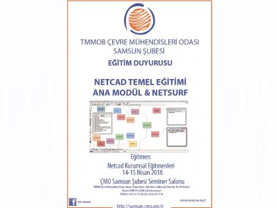 NETCAD TEMEL EĞİTİMİ-ANAMODÜLNETSURF