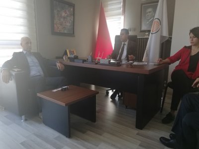YABANCI HEYETTEN ÇEVRE MÜHENDİSLERİ ODASINA ZİYARET