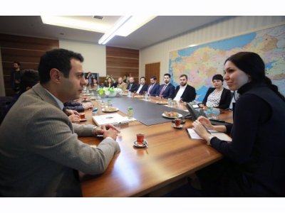 ÇMODAN ÇİĞDEM KARAASLANA VE NEVZAT CEYLANAZİYARET
