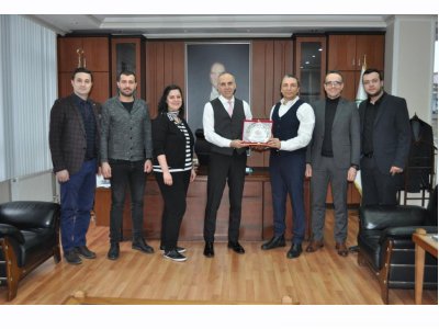 DEVLET SU İŞLERİ 4. BÖLGE MÜDÜRÜ SN. BİROL ÇINAR BEYE ŞUBE YÖNETİM KURULUMUZDAN ZİYARET.