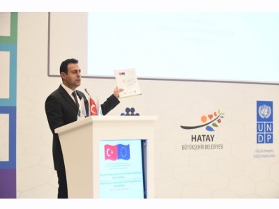 CMO ODA YÖNETİM KURULU BAŞKANI DR. BARAN BOZOĞLU HATAYDA İKLİM DEĞİŞİKLİĞİ ÜZERİNE KONUŞTU