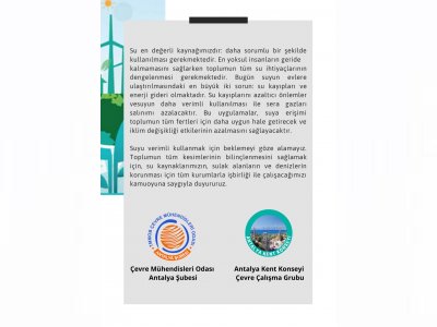 DÜNYA SU GÜNÜ ORTAK BASIN BİLDİRİSİ