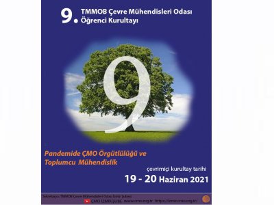TMMOB Çevre Mühendisleri Odası 9. Öğrenci Kurultayının ilk günü çevrimiçi olarak gerçekleştirildi.
