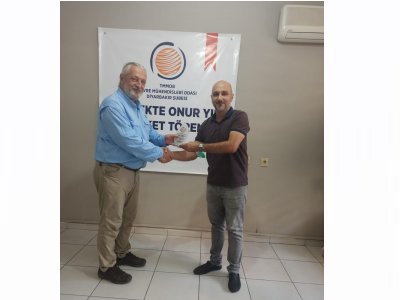19.09.2021 TARİHİNDE TMMOB ÇEVRE MÜHENDİSLERİ ODASI DİYARBAKIR ŞUBESİ OLARAK `MESLEKTE ONUR YILI PLAKET TÖRENİ` GERÇEKLEŞTİRDİK.