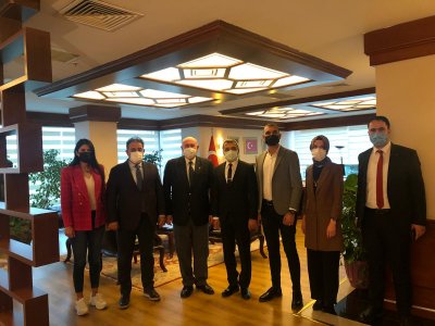 ANKARA BÜYÜKŞEHİR BELEDİYESİ`NE ZİYARETİMİZİ GERÇEKLEŞTİRDİK