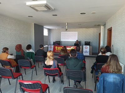 07.11.2021 TARİHİNDE TOPLUMSAL CİNSİYET VE SAHA DENEYİMLERİ EĞİTİMİ GERÇEKLEŞTİRDİK.
