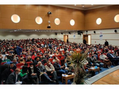 TMMOB ÇEVRE MÜHENDİSLERİ ODASI GENEL KURULUNA KATILDIK.