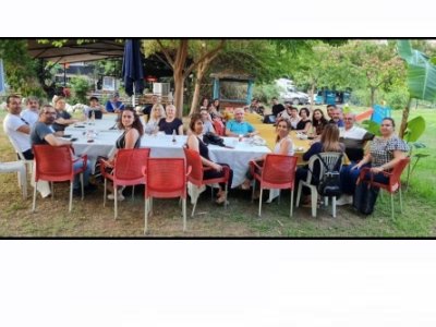İkk tanışma yemeğine katılım sağladık.
