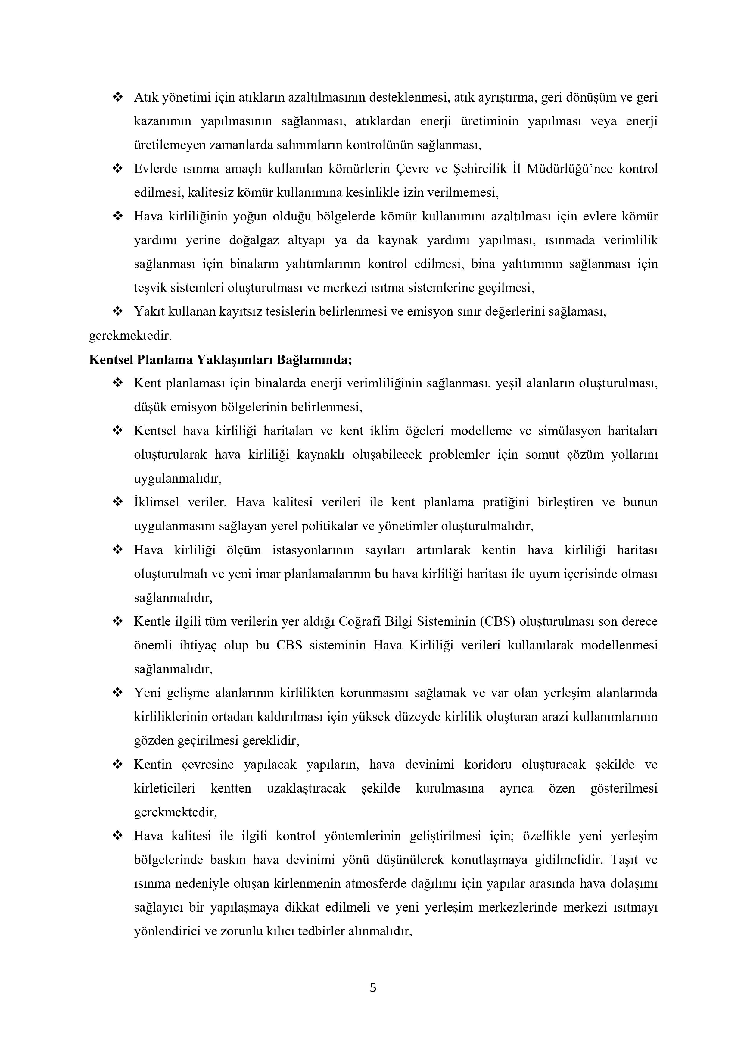 TMMOB ÇEVRE MÜHENDİSLERİ ODASI MERSİN ŞUBESİ 2019 YILI MERSİN HAVA KİRLİLİĞİ DEĞERLENDİRMESİ